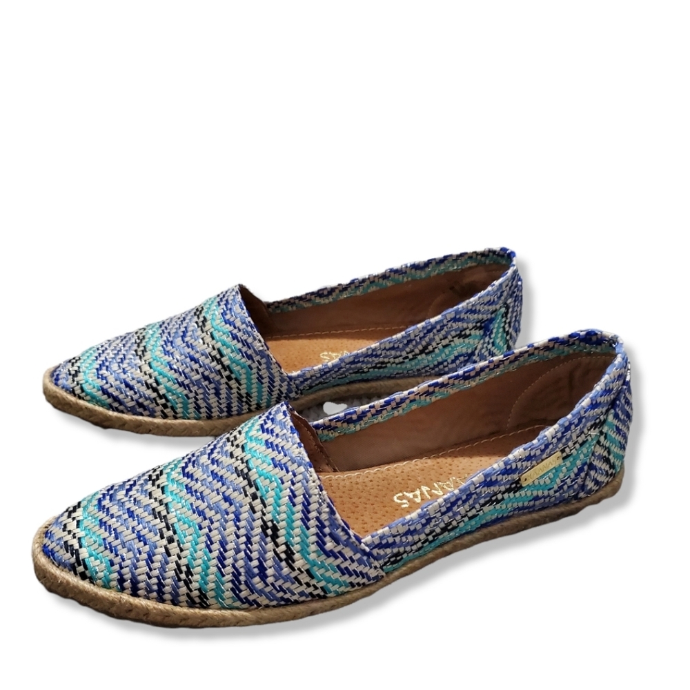 Kaanas Espadrilles Flats Multicolor Size 9